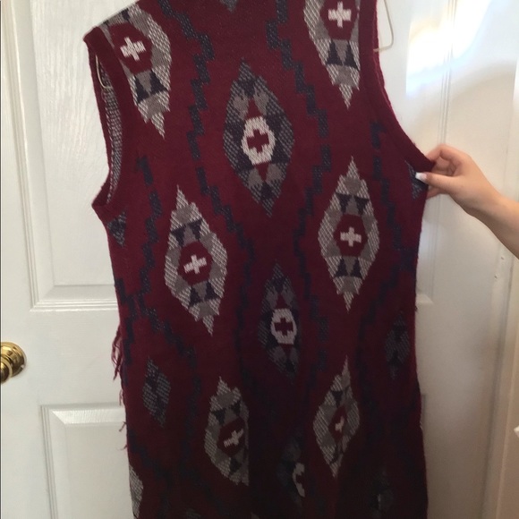 Woman’s Long sleeveless shrug cardigan XL - Picture 4 of 4
